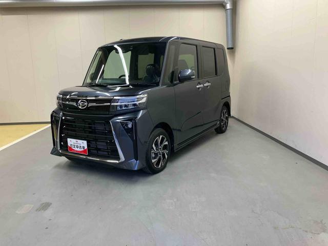 タントカスタムＸ／両側パワースライドドア純正７インチナビ　バックモニター　ドライブレコーダー　両側パワースライドドア　プッシュボタンスタート　キーフリー　電動パーキングブレーキ　前席シートヒーター　ＬＥＤ　アルミホイール（三重県）の中古車