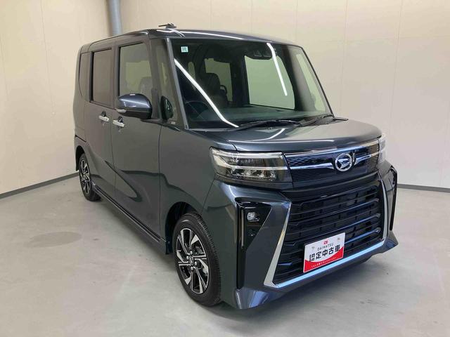 タントカスタムＸ／両側パワースライドドア純正７インチナビ　バックモニター　ドライブレコーダー　両側パワースライドドア　プッシュボタンスタート　キーフリー　電動パーキングブレーキ　前席シートヒーター　ＬＥＤ　アルミホイール（三重県）の中古車