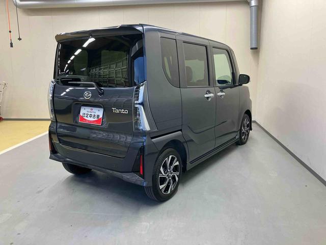 タントカスタムＸ／両側パワースライドドア純正７インチナビ　バックモニター　ドライブレコーダー　両側パワースライドドア　プッシュボタンスタート　キーフリー　電動パーキングブレーキ　前席シートヒーター　ＬＥＤ　アルミホイール（三重県）の中古車