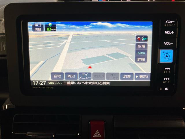タントカスタムＸ／両側パワースライドドア純正７インチナビ　バックモニター　ドライブレコーダー　両側パワースライドドア　プッシュボタンスタート　キーフリー　電動パーキングブレーキ　前席シートヒーター　ＬＥＤ　アルミホイール（三重県）の中古車