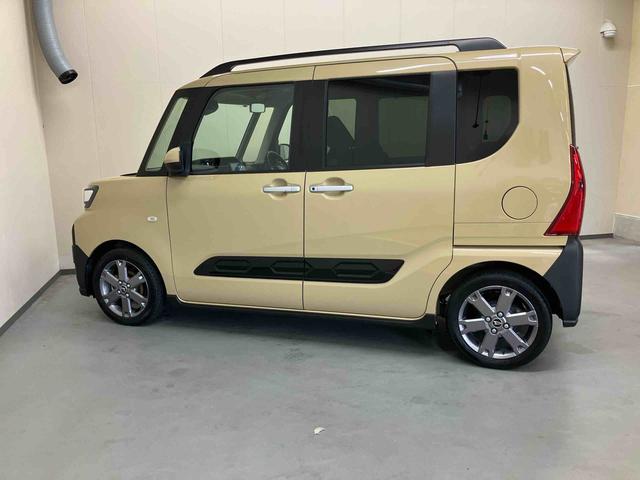 タントファンクロスターボ純正ディスプレイオーディオ　バックモニター　ＥＴＣ　シートヒーター　ターボ車　両側パワースライドドア　コーナーセンサー　オートハイビーム　プッシュボタンスタート　キーフリー　電動パーキングブレーキ（三重県）の中古車