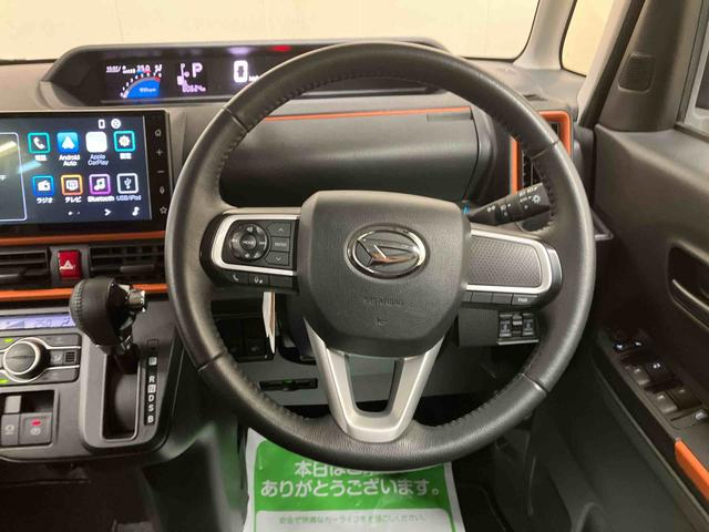 タントファンクロスターボ純正ディスプレイオーディオ　バックモニター　ＥＴＣ　シートヒーター　ターボ車　両側パワースライドドア　コーナーセンサー　オートハイビーム　プッシュボタンスタート　キーフリー　電動パーキングブレーキ（三重県）の中古車