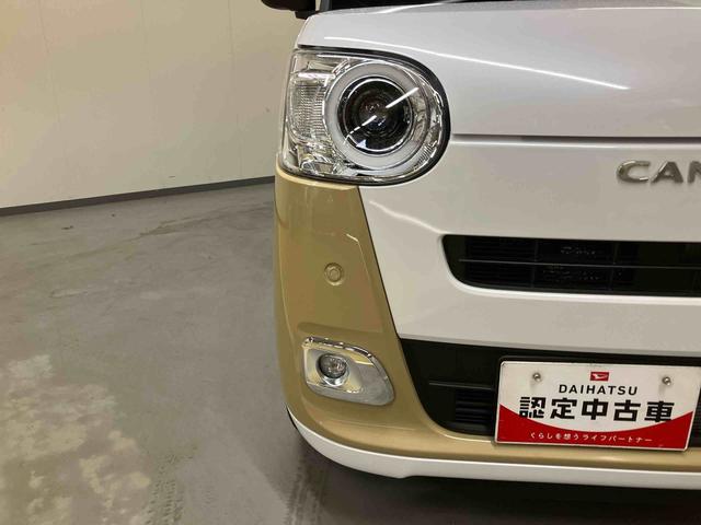 ムーヴキャンバスストライプスG純正ナビ バックモニター ドライブレコーダー プッシュボタンスタート キーフリー 電動パーキングブレーキ シートヒーター ホッとカップホルダー コーナーセンサー LED オートハイビーム T−Fine(三重県)の中古車