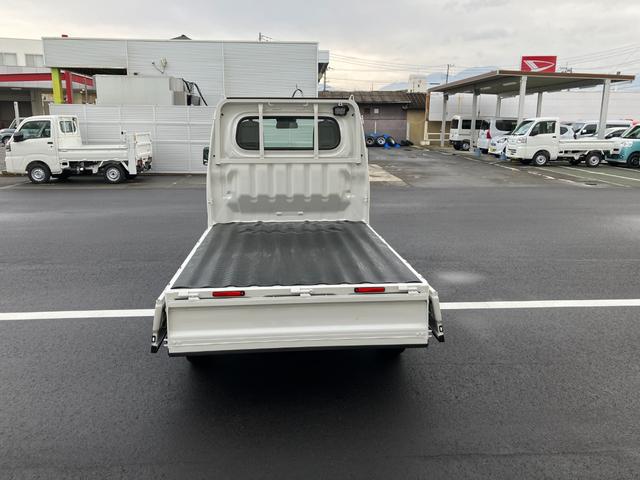 ハイゼットトラックスタンダード　農用スペシャルスマートアシスト・コーナーセンサー・切り替え式４ＷＤ（ＣＶＴ車）・スーパーデフロック・ハロゲンヘッドランプ・マニュアルエアコン・リア４枚リーフスプリング（山梨県）の中古車