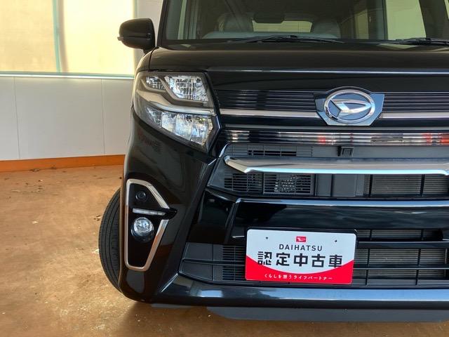 タントカスタムＸセレクション両側電動スライドドア・バックモニター・プッシュボタンスタート・ステアリングスイッチ・オートエアコン・キーフリー・コーナーセンサー・アルミホイール・シートヒーター・パワーウィンドウ（佐賀県）の中古車