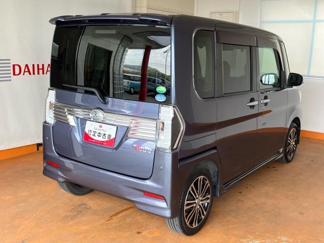 タントカスタムＲＳ　トップエディションＳＡIII両側電動スライドドア・ドラレコ・バックモニター・プッシュボタンスタート・ステアリングスイッチ・オートエアコン・キーフリー・アルミホイール・運転席シートヒーター・パワーウィンドウ（佐賀県）の中古車