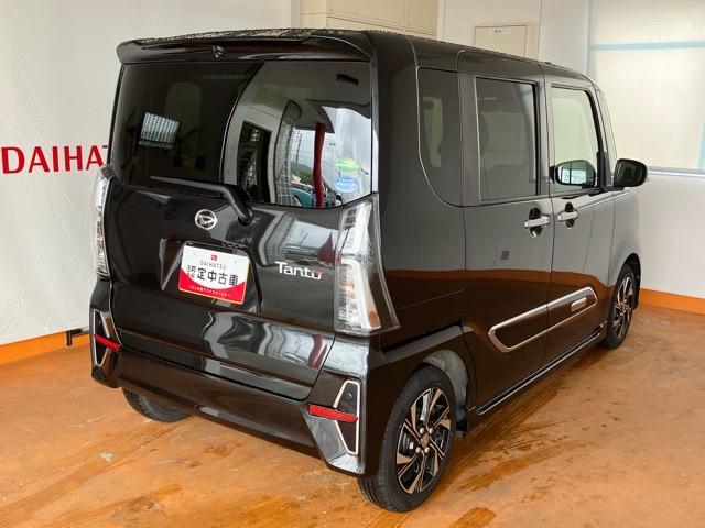 タントカスタムＸスタイルセレクション両側電動スライドドア・プッシュボタンスタート・ステアリングスイッチ・オートエアコン・キーフリーシステム・シートヒーター・バックカメラ対応・パワーウィンドウ（佐賀県）の中古車
