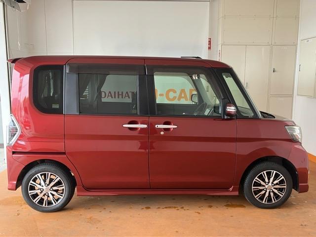 タントカスタムＸ　トップエディションＳＡII片側電動スライドドア・ドラレコ・バックモニター・プッシュボタンスタート・ステアリングスイッチ・オートエアコン・キーフリー・アルミホイール・パワーウィンドウ（佐賀県）の中古車