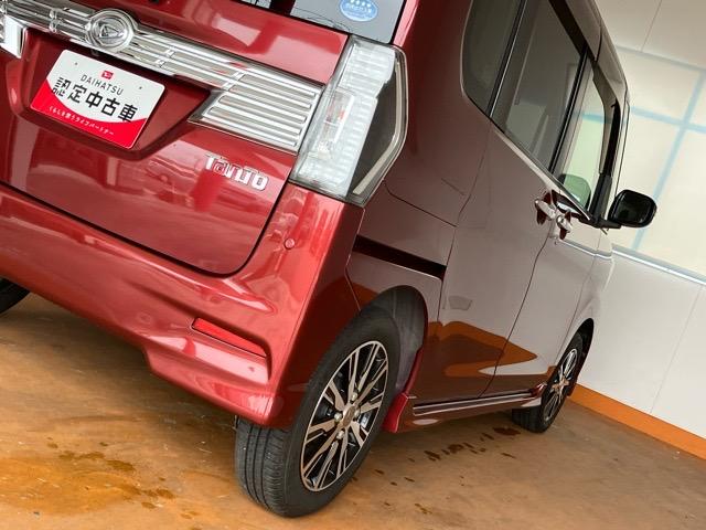 タントカスタムＸ　トップエディションＳＡII片側電動スライドドア・ドラレコ・バックモニター・プッシュボタンスタート・ステアリングスイッチ・オートエアコン・キーフリー・アルミホイール・パワーウィンドウ（佐賀県）の中古車
