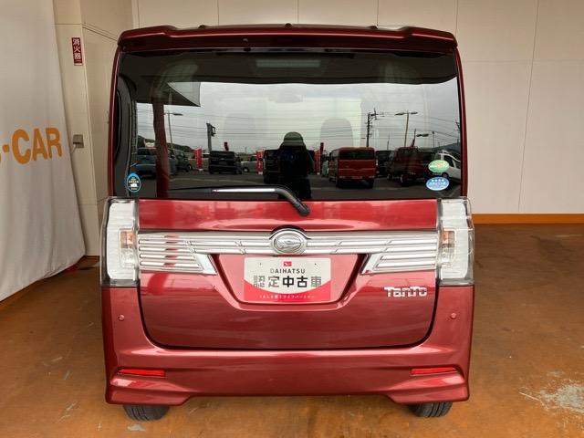 タントカスタムＸ　トップエディションＳＡII片側電動スライドドア・ドラレコ・バックモニター・プッシュボタンスタート・ステアリングスイッチ・オートエアコン・キーフリー・アルミホイール・パワーウィンドウ（佐賀県）の中古車