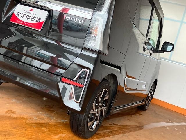 タントカスタムＸスタイルセレクション両側電動スライドドア・ドラレコ・パノラマモニター・後席モニター・プッシュボタンスタート・ステアリングスイッチ・キーフリー・コーナーセンサー・アルミホイール・シートヒーター・パワーウィンドウ（佐賀県）の中古車