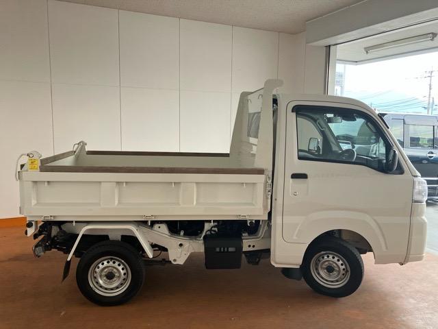 ハイゼットトラック多目的ダンプ４ＷＤ・ＭＴ車・多目的ダンプ・衝突回避・コーナーセンサー・ＡＭ／ＦＭラジオ・エコアイドル・ハイロー切替・エアコン（佐賀県）の中古車