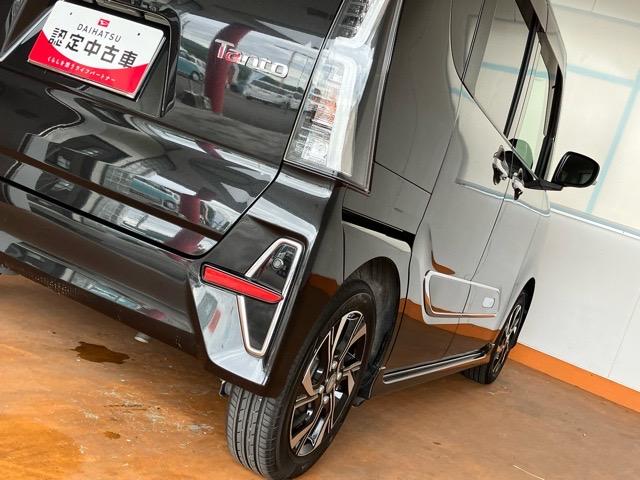 タントカスタムＸスタイルセレクション両側電動スライドドア・バックモニター・ドラレコ・プッシュボタンスタート・ステアリングスイッチ・オートエアコン・キーフリー・コーナーセンサー・アルミホイール・シートヒーター・パワーウィンドウ（佐賀県）の中古車