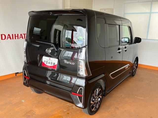 タントカスタムＸスタイルセレクション両側電動スライドドア・バックモニター・ドラレコ・プッシュボタンスタート・ステアリングスイッチ・オートエアコン・キーフリー・コーナーセンサー・アルミホイール・シートヒーター・パワーウィンドウ（佐賀県）の中古車