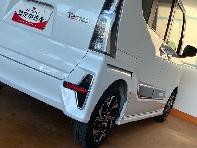 タントカスタムＸスタイルセレクション両側電動スライドドア・プッシュボタンスタート・ステアリングスイッチ・オートエアコン・キーフリー・コーナーセンサー・アルミホイール・シートヒーター・パワーウィンドウ（佐賀県）の中古車