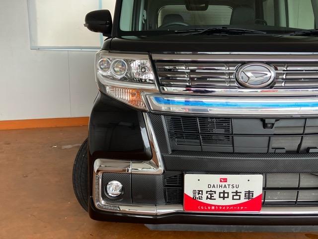 タントカスタムＸ　トップエディションＶＳ　ＳＡIII両側電動スライドドア・パノラマニター・ＥＴＣ・プッシュボタンスタート・ステアリングスイッチ・オートエアコン・キーフリー・運転席シートヒーター・アルミホイール・パワーウィンドウ（佐賀県）の中古車