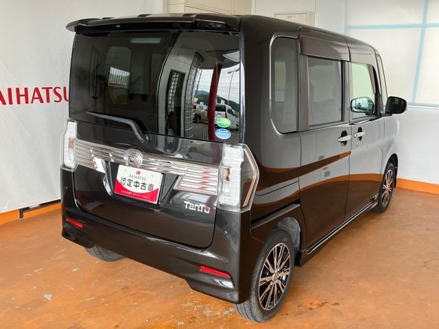 タントカスタムＸ　トップエディションＶＳ　ＳＡIII両側電動スライドドア・パノラマニター・ＥＴＣ・プッシュボタンスタート・ステアリングスイッチ・オートエアコン・キーフリー・運転席シートヒーター・アルミホイール・パワーウィンドウ（佐賀県）の中古車