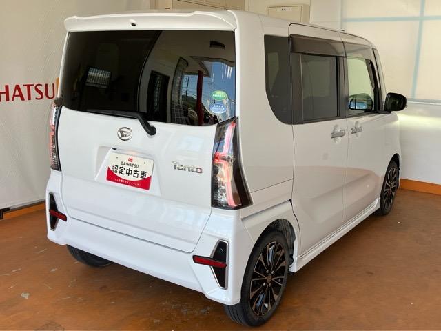 タントカスタムＲＳセレクション両側電動スライドドア・パノラマモニター・ドラレコ・ＥＴＣ・コーナーセンサー・プッシュボタンスタート・ステアリングスイッチ・オートエアコン・キーフリー・シートヒーター・アルミホイール・パワーウィンドウ（佐賀県）の中古車