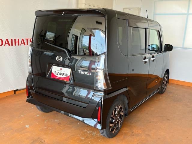タントカスタムＸ両側電動スライドドア・ディスプレイオーディオ・バックモニター・コーナーセンサー・プッシュスタート・ステアリングスイッチ・オートエアコン・キーフリー・シートヒーター・アルミホイール・パワーウィンドウ（佐賀県）の中古車