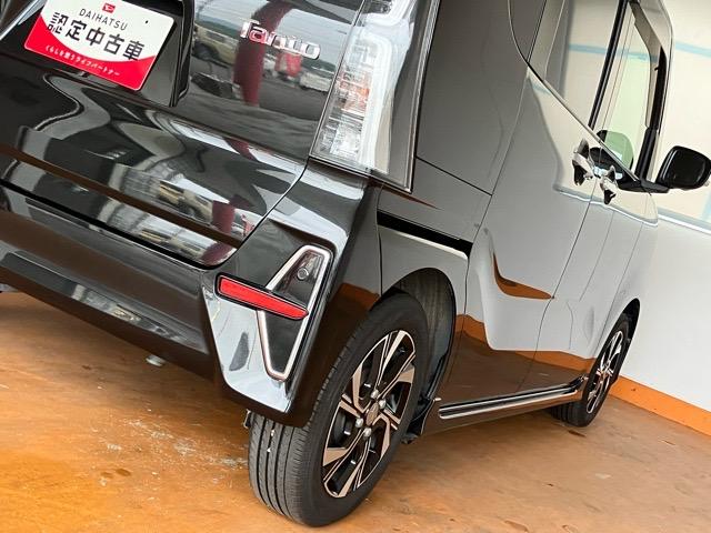 タントカスタムＸセレクション両側電動スライドドア・ドラレコ・パノラマモニター・プッシュボタンスタート・ステアリングスイッチ・オートエアコン・キーフリー・コーナーセンサー・アルミホイール・シートヒーター・パワーウィンドウ（佐賀県）の中古車