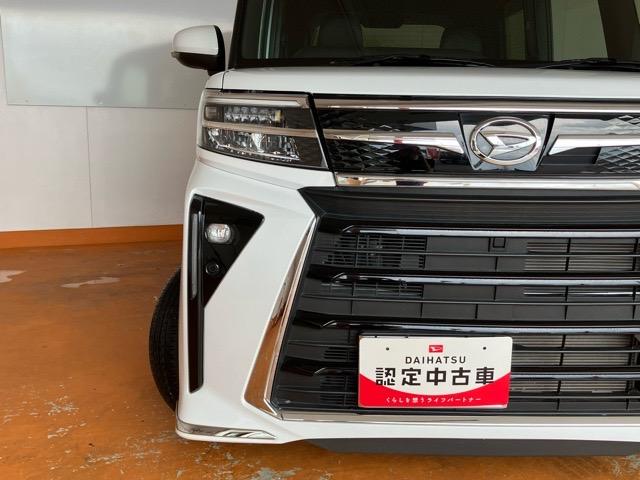 タントカスタムＸ両側電動スライドドア・ＥＴＣ・ドラレコ・バックモニター・プッシュボタンスタート・ステアリングスイッチ・オートエアコン・キーフリー・コーナーセンサー・アルミホイール・シートヒーター・パワーウィンドウ（佐賀県）の中古車