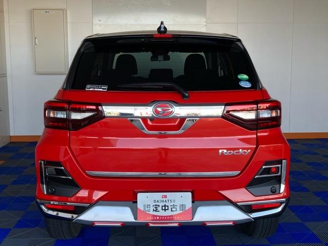 ロッキーGプッシュボタンスタート・ステアリングスイッチ・オートエアコン・キーフリーシステム・コーナーセンサー・アルミホイール・全周囲カメラ対応・シートヒーター・パワーウィンドウ(佐賀県)の中古車