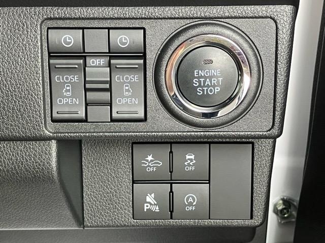 ムーヴキャンバスストライプスＧレンタカーアップ・両側電動スライドドア・ナビ・ＥＴＣ・バックモニター・プッシュボタンスタート・ステアリングスイッチ・オートエアコン・キーフリー・コーナーセンサー・シートヒーター・パワーウィンドウ（佐賀県）の中古車