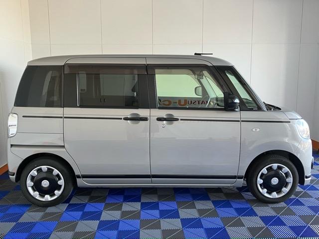 ムーヴキャンバスＧブラックアクセントＶＳ　ＳＡIII両側電動スライドドア・ドラレコ・ＥＴＣ・パノラマモニター・プッシュボタンスタート・ステアリングスイッチ・オートエアコン・キーフリー・運転席シートヒーター・パワーウィンドウ（佐賀県）の中古車