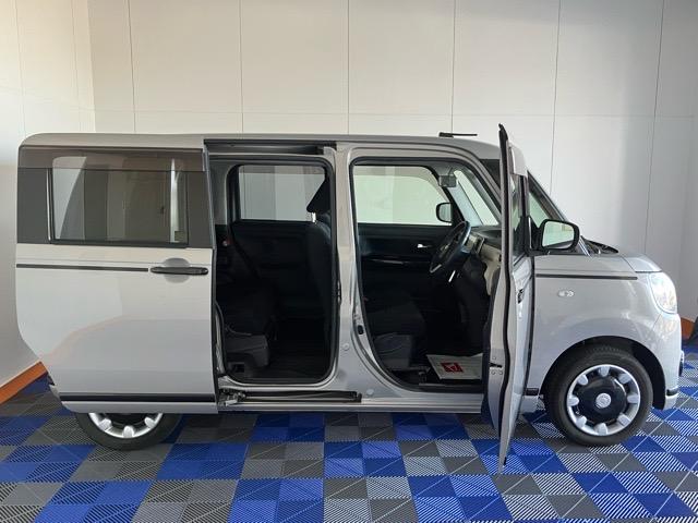 ムーヴキャンバスＧブラックアクセントＶＳ　ＳＡIII両側電動スライドドア・ドラレコ・ＥＴＣ・パノラマモニター・プッシュボタンスタート・ステアリングスイッチ・オートエアコン・キーフリー・運転席シートヒーター・パワーウィンドウ（佐賀県）の中古車