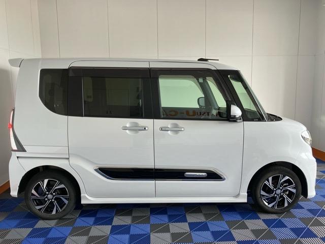 タントカスタムＸスタイルセレクション両側電動スライドドア・ＥＴＣ・パノラマモニター・プッシュボタンスタート・ステアリングスイッチ・オートエアコン・キーフリー・コーナーセンサー・アルミホイール・シートヒーター・パワーウィンドウ（佐賀県）の中古車