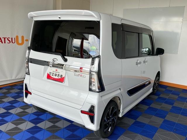 タントカスタムＸスタイルセレクション両側電動スライドドア・ＥＴＣ・パノラマモニター・プッシュボタンスタート・ステアリングスイッチ・オートエアコン・キーフリー・コーナーセンサー・アルミホイール・シートヒーター・パワーウィンドウ（佐賀県）の中古車