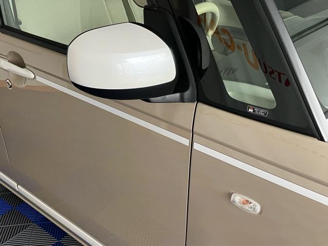 ムーヴキャンバスＸホワイトアクセントリミテッド　ＳＡIII両側電動スライドドア・プッシュボタンスタート・ステアリングスイッチ・オートエアコン・オートハイビーム・キーフリー・ベンチシート・全周囲カメラ対応・パワーウィンドウ（佐賀県）の中古車