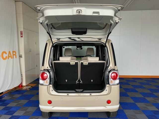 ムーヴキャンバスＸホワイトアクセントリミテッド　ＳＡIII両側電動スライドドア・プッシュボタンスタート・ステアリングスイッチ・オートエアコン・オートハイビーム・キーフリー・ベンチシート・全周囲カメラ対応・パワーウィンドウ（佐賀県）の中古車