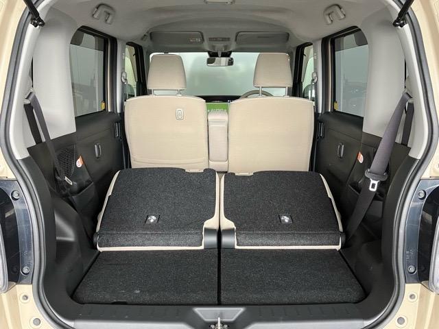 ムーヴキャンバスＸホワイトアクセントリミテッド　ＳＡIII両側電動スライドドア・プッシュボタンスタート・ステアリングスイッチ・オートエアコン・オートハイビーム・キーフリー・ベンチシート・全周囲カメラ対応・パワーウィンドウ（佐賀県）の中古車