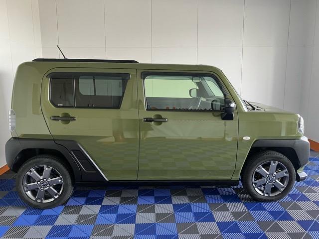 タフトGターボETC・ドラレコ・バックモニター・コーナーセンサー・プッシュボタンスタート・ステアリングスイッチ・オートエアコン・キーフリー・アルミホイール・シートヒーター・パワーウィンドウ(佐賀県)の中古車