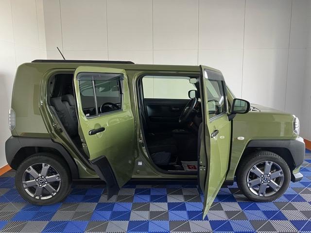 タフトGターボETC・ドラレコ・バックモニター・コーナーセンサー・プッシュボタンスタート・ステアリングスイッチ・オートエアコン・キーフリー・アルミホイール・シートヒーター・パワーウィンドウ(佐賀県)の中古車