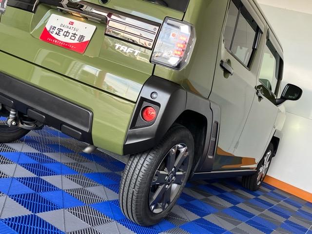 タフトGターボETC・ドラレコ・バックモニター・コーナーセンサー・プッシュボタンスタート・ステアリングスイッチ・オートエアコン・キーフリー・アルミホイール・シートヒーター・パワーウィンドウ(佐賀県)の中古車