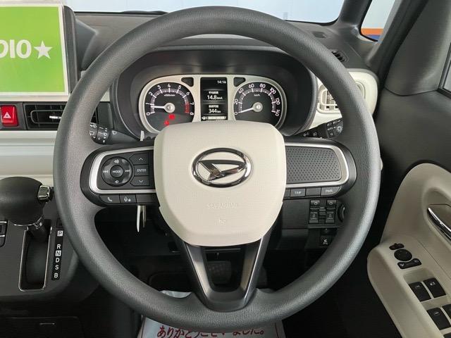 ムーヴキャンバスストライプスＧ両側電動スライドドア・プッシュボタンスタート・ステアリングスイッチ・オートエアコン・キーフリー・コーナーセンサー・ベンチシート・シートヒーター・パワーウィンドウ（佐賀県）の中古車