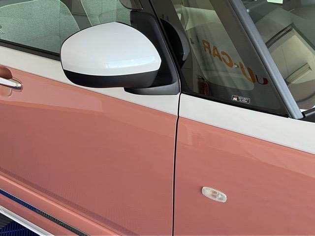 ムーヴキャンバスストライプスＧ両側電動スライドドア・プッシュボタンスタート・ステアリングスイッチ・オートエアコン・キーフリー・コーナーセンサー・ベンチシート・シートヒーター・パワーウィンドウ（佐賀県）の中古車