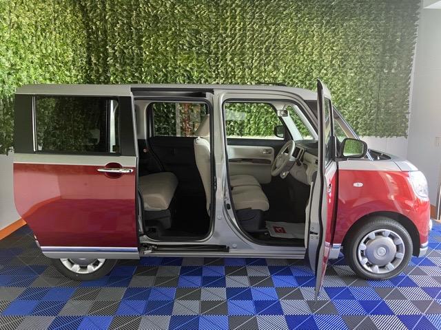 ムーヴキャンバスGメイクアップリミテッド SAIII両側電動スライドドア・プッシュボタンスタート・ステアリングスイッチ・オートエアコン・キーフリー・ベンチシート・パワーウィンドウ(佐賀県)の中古車