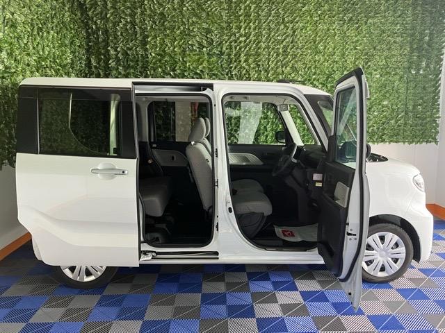 タントＸ両側電動スライドドア・プッシュボタンスタート・ステアリングスイッチ・オートエアコン・キーフリー・コーナーセンサー・ベンチシート・シートヒーター・パワーウィンドウ（佐賀県）の中古車