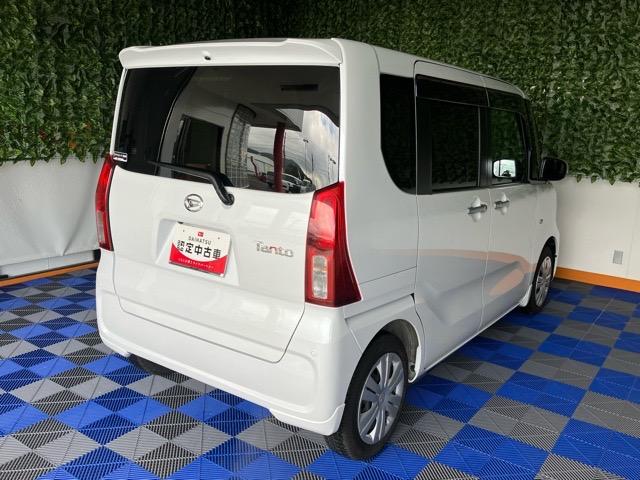 タントＸ両側電動スライドドア・プッシュボタンスタート・ステアリングスイッチ・オートエアコン・キーフリー・コーナーセンサー・ベンチシート・シートヒーター・パワーウィンドウ（佐賀県）の中古車