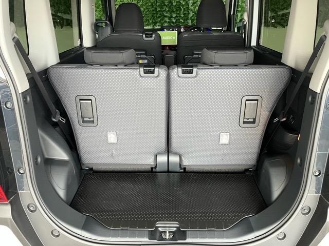 タントファンクロスターボ　エコアイドル非装着車両側電動スライドドア・ディスプレイオーディオ・パノラマモニター・ＥＴＣ・プッシュボタンスタート・ステアリングスイッチ・オートエアコン・シートヒーター・アルミホイール・パワーウィンドウ（佐賀県）の中古車