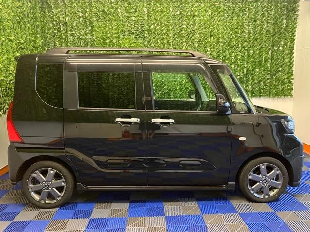 タントファンクロスターボ両側電動スライドドア・ＥＴＣ・プッシュボタンスタート・ステアリングスイッチ・キーフリー・アルミホイール・コーナーセンサー・シートヒーター・バックカメラ対応・パワーウィンドウ（佐賀県）の中古車