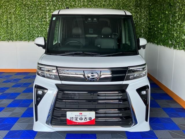 タントカスタムＸ両側電動スライドドア・プッシュボタンスタート・ステアリングスイッチ・オートエアコン・キーフリーシステム・シートヒーター・全周囲カメラ対応・コーナーセンサー・アルミホイール・パワーウィンドウ（佐賀県）の中古車