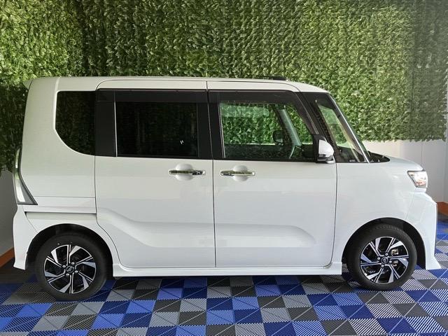 タントカスタムＸ両側電動スライドドア・プッシュボタンスタート・ステアリングスイッチ・オートエアコン・キーフリーシステム・シートヒーター・全周囲カメラ対応・コーナーセンサー・アルミホイール・パワーウィンドウ（佐賀県）の中古車