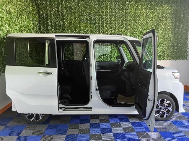 タントカスタムＸ両側電動スライドドア・プッシュボタンスタート・ステアリングスイッチ・オートエアコン・キーフリーシステム・シートヒーター・全周囲カメラ対応・コーナーセンサー・アルミホイール・パワーウィンドウ（佐賀県）の中古車