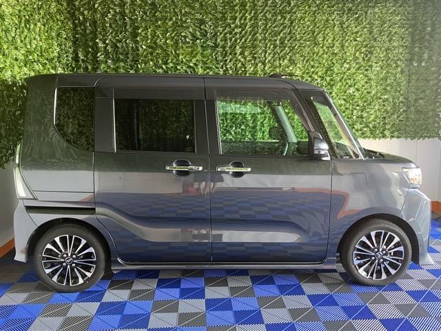 タントカスタムＲＳ　エコアイドル非装着車両側電動スライドドア・ＥＴＣ・ディスプレイオーディオ・バックモニター・プッシュボタンスタート・ステアリングスイッチ・オートエアコン・キーフリー・コーナーセンサー・シートヒーター・パワーウィンドウ（佐賀県）の中古車