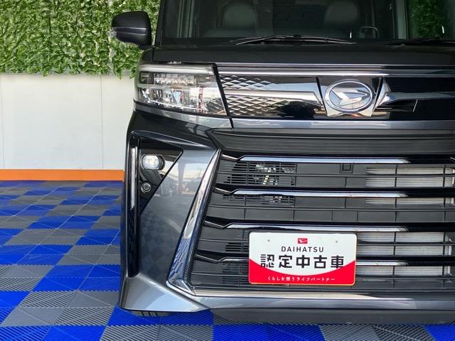 タントカスタムＲＳ　エコアイドル非装着車両側電動スライドドア・ＥＴＣ・ディスプレイオーディオ・バックモニター・プッシュボタンスタート・ステアリングスイッチ・オートエアコン・キーフリー・コーナーセンサー・シートヒーター・パワーウィンドウ（佐賀県）の中古車