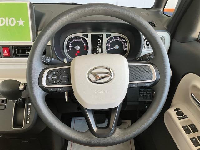 ムーヴキャンバスストライプスＧ両側電動スライドドア・プッシュボタンスタート・ステアリングスイッチ・オートエアコン・キーフリー・コーナーセンサー・ベンチシート・シートヒーター・パワーウィンドウ（佐賀県）の中古車